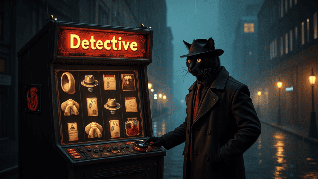 Detective Black Cat